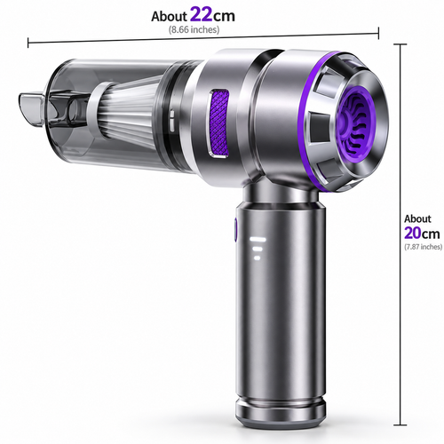 CARZIO Vortex™ 18,000Pa Cordless Car Vacuum